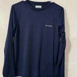 Columbia Navy Crewneck Performance Tee